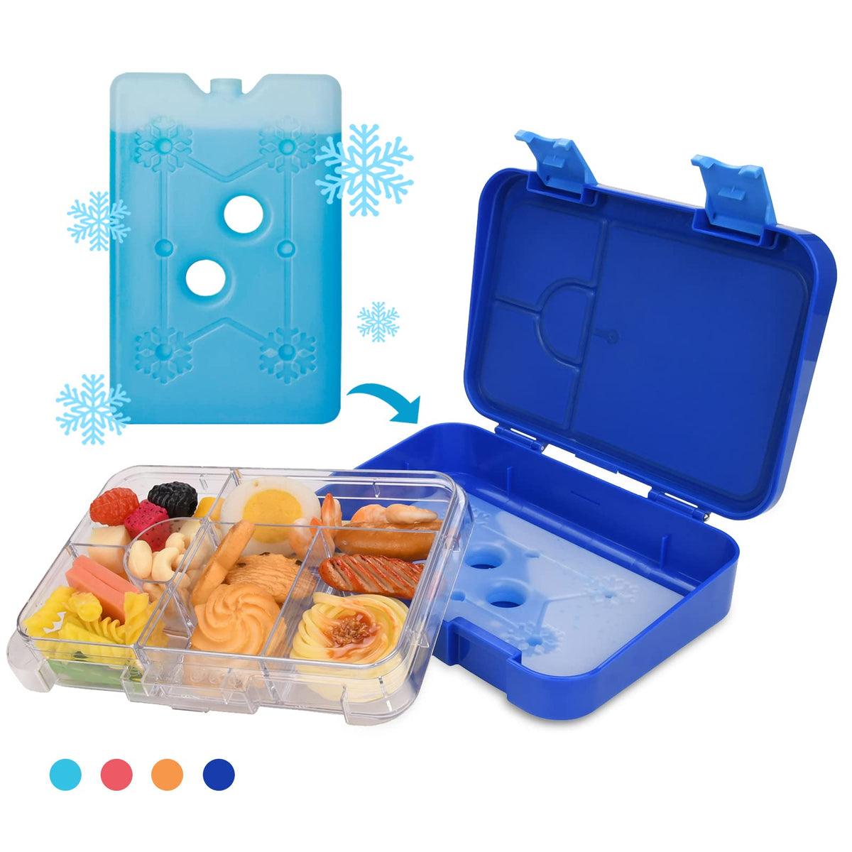 Lunch box with built in ice pack best sale