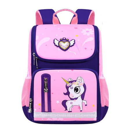 big eyes pink unicorn backpack NZ kids school bags