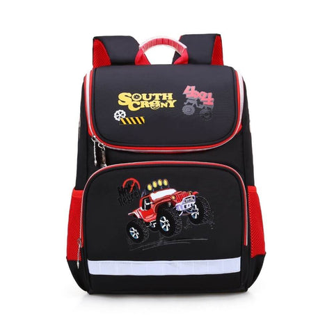 racing car backpack kids school bags