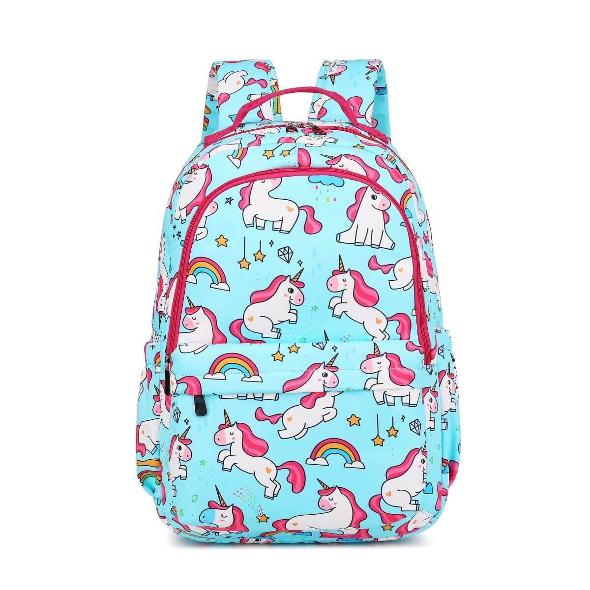 Kids School Bags NZ School Backpack Pink Unicorn Backpack Happy Kid