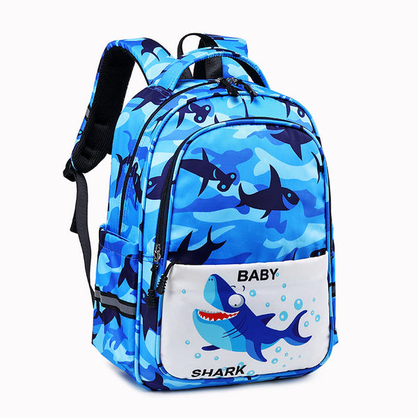 baby shark blue backpack
