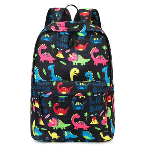 Dinosaur Backpack Black