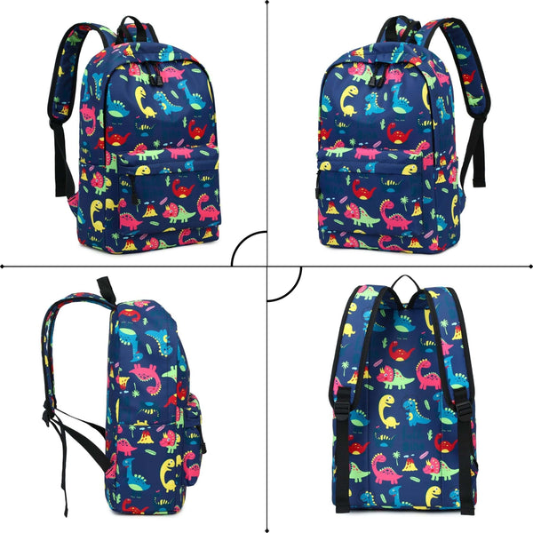 Dinosaur Backpack Black