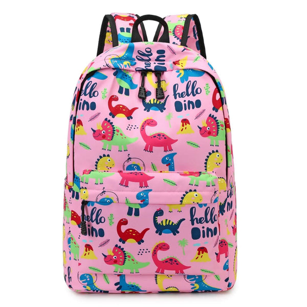 Dinosaur Backpack Pale Pink