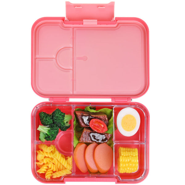 pink kids bento lunch box