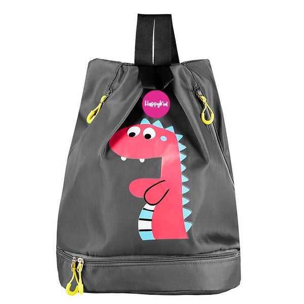 Kids Swim Bag NZ Lightweight Waterproof Sports Bag Wet Dry Separation Black