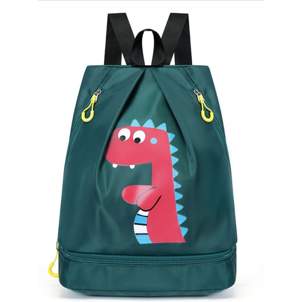 Kids Swim Bag NZ Lightweight Waterproof Sports Bag Wet Dry Separation Green