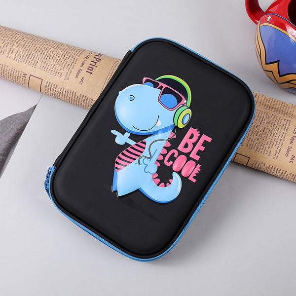 Hardtop Pencil Case-Dinosaur