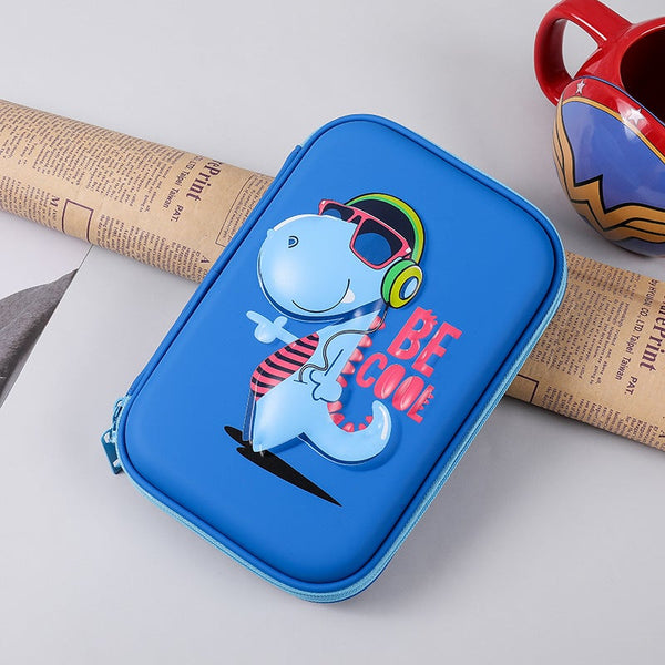 Hardtop Pencil Case-Dinosaur