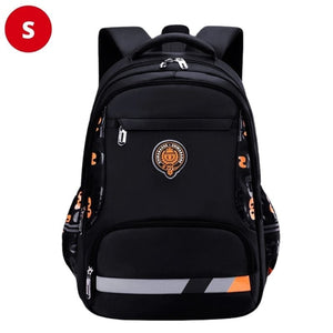 School bags for boys kids backpack british style backpack Black S