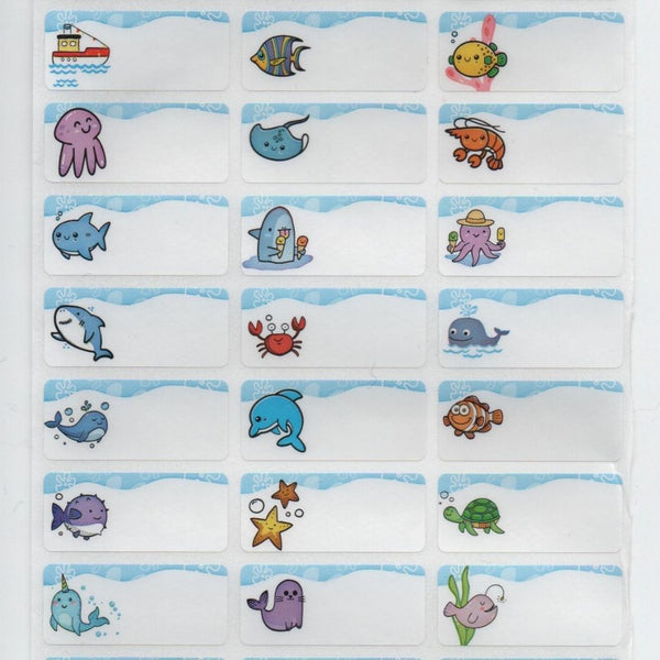Iron On + Stick On Name Labels Value Pack