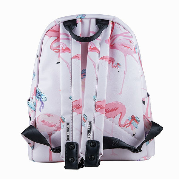 Flamingo Classic Backpack School Bags for Girls Kids Backpacks
