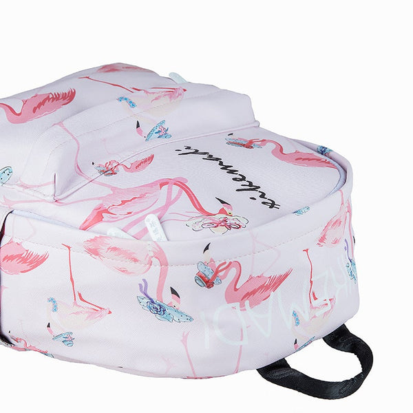 Flamingo Classic Backpack School Bags for Girls Kids Backpacks