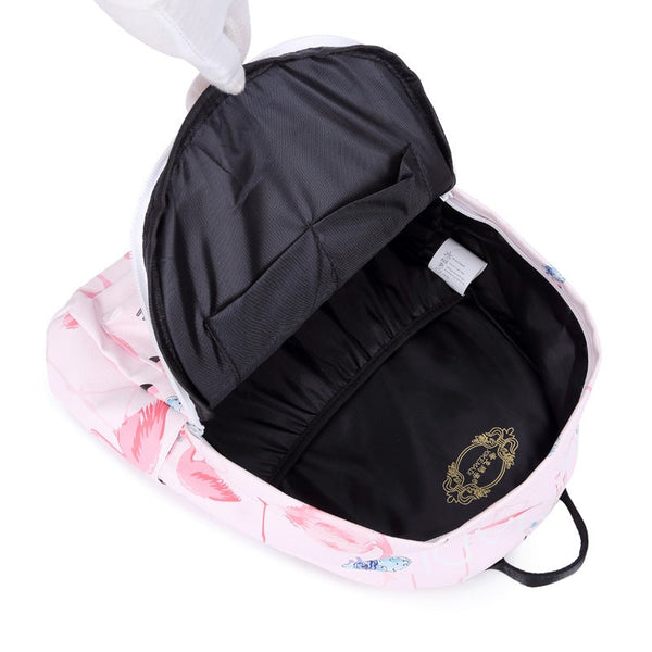 Flamingo Classic Backpack School Bags for Girls Kids Backpacks