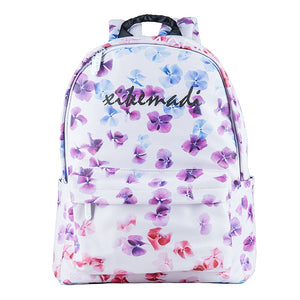 Girls flower backpack sales