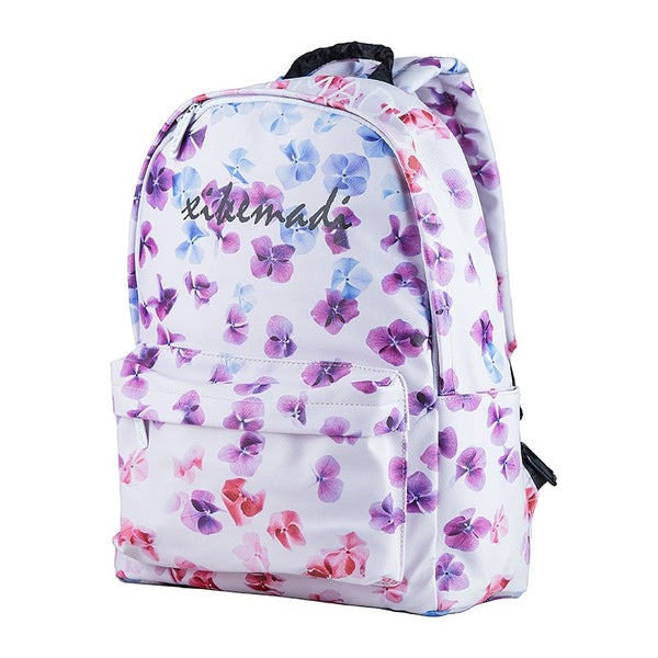 Flower Backpack School Bags for Girls Kids Backpack High School Bags