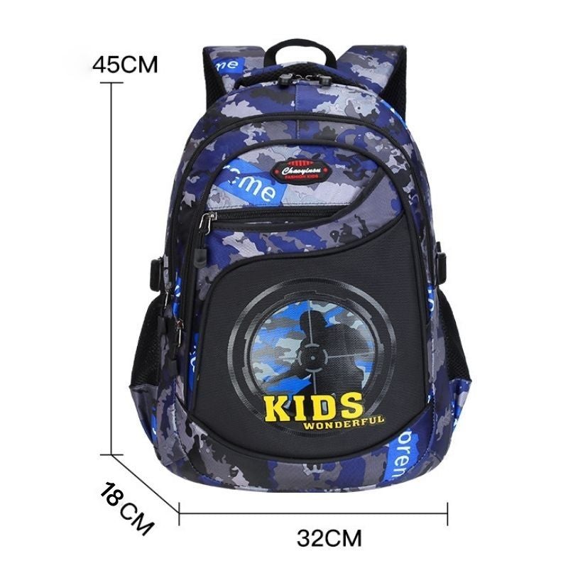 School Bags for Boys Kids Backpack NZ Camo Backpack Large